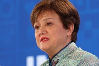 Kristalina Georgieva, giám đốc điều hành của Quỹ Tiền tệ Quốc tế (IMF) 