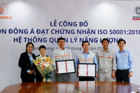 Tôn Đông Á (GDA) đạt chứng nhận ISO 50001:2018 - Hệ thống quản lý năng lượng theo tiêu chuẩn quốc tế
