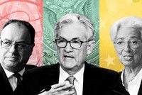 Lạm phát chậm lại gây áp lực buộc các ngân hàng trung ương phải xoay trục chính sách