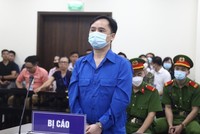 Bị cao Đỗ Thành Nhân, cựu Chủ tịch Louis Holdings tại phiên xử sơ thẩm vụ án "Thao túng thị trường chứng khoán" giữa năm 2023