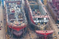 Các xưởng đóng tàu của Trung Quốc hưởng lợi từ xung đột Trung Đông