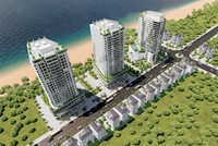 Phối cảnh dự án Hodeco Seavillage với quy mô 2,58 ha.