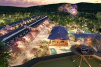 Tổ hợp vui chơi giải trí và nghỉ dưỡng 5 sao Wyndham Lynn Times Thanh Thủy nằm tại mỏ khoáng nóng của huyện Thanh Thủy – tỉnh Phú Thọ.