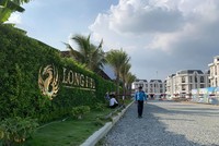 Dù chưa có giấy phép xây dựng như dự án hơn 160 căn nhà phố vẫn ngang nhiên xây dựng không phép.