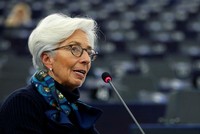 Chủ tịch Ngân hàng Trung ương Châu Âu (ECB) Christine Lagarde