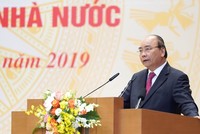 Thủ tướng Nguyễn Xuân Phúc phát biểu tại Hội nghị đổi mới, nâng cao hiệu quả hoạt động của doanh nghiệp nhà nước năm 2019