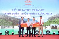 Tập đoàn Hà Đô (HDG) khánh thành Nhà máy Thủy điện Đăk Mi 2 tại Quảng Nam