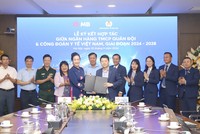 MB ký kết hợp tác với Công đoàn Y tế Việt Nam 