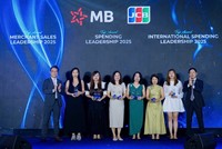 MB nhận 09 giải thưởng danh giá từ JCB