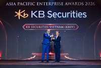 Tổng Giám đốc Chứng khoán KB Việt Nam nhận giải thưởng Thương hiệu truyền cảm hứng 2026