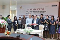 Tân Hoàng Minh ký hợp tác chiến lược với Indochina Captital