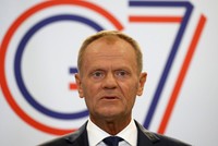 Chủ tịch Hội đồng Châu Âu Donald Tusk. Ảnh: Reuters