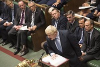 Thủ tướng Anh Boris Johnson. Ảnh: EFE.