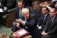 Thủ tướng Anh Boris Johnson. Ảnh: Reuters.