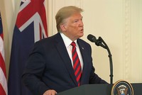 Tổng thống Mỹ Donald Trump tại cuộc họp báo ngày 20/9. Ảnh: CNN.