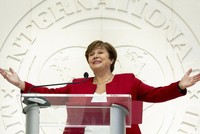 Bà Kristalina Georgieva, Tổng giám đốc điều hành mới của IMF. Ảnh: EPA-EFE.