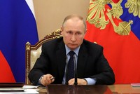 Tổng thống Nga Vladimir Putin. ẢNh: TASS.