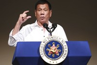 Tổng thống Philippines Rodrigo Duterte.