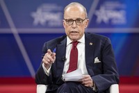 Larry Kudlow, Giám đốc Hội đồng kinh tế quốc gia Nhà Trắng. Ảnh: Getty Images.