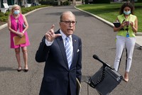Larry Kudlow, Giám đốc Hội đồng Kinh tế Quốc gia Nhà Trắng. Ảnh: Reuters.