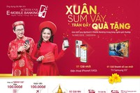 “Tết sum vầy, tràn đầy quà tặng cùng Agribank E – Mobile banking” 