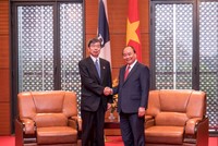 Chủ tịch ADB Takehiko Nakao hội kiến Thủ tướng Chính phủ Nguyễn Xuân Phúc