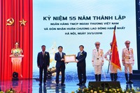 Thống đốc giao 2 nhiệm vụ cho Vietcombank nhân kỷ niệm 55 năm thành lập