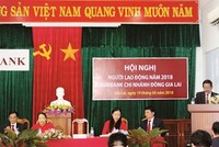 Agribank Đông Gia Lai tổ chức thành công Hội nghị Người lao động năm 2018