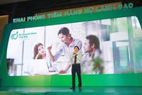 Ông Đào Gia Hưng, Phó Giám đốc khối SME VPBank phát biểu tại sự kiện.