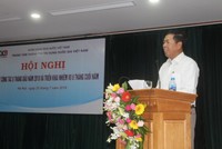 Ông Đỗ Hoàng Phong, Tổng Giám đốc CIC báo cáo tại Hội nghị