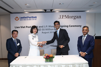 LienVietPostBank vay 50 triệu USD từ Ngân hàng JPMorgan Chase