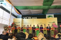 Vietcombank chính thức khai trương Ngân hàng tại Lào