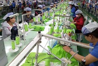 Lĩnh vực sản xuất vẫn là động lực cho đà tăng trưởng của kinh tế Việt Nam