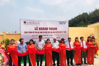 Khánh thành Trường mầm non tại huyện đảo Lý Sơn do Agribank tài trợ kinh phí