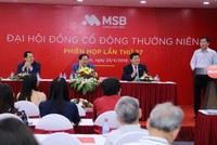 ĐHĐCĐ Ngân hàng Hàng hải (MSB): Đặt kế hoạch lãi 1.860 tỷ đồng, tăng vốn lên 12.750 tỷ đồng