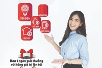 “Thanh toán liền tay - Vận may chờ đón” với Agribank