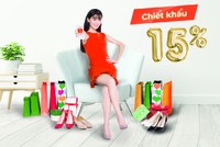 Vietcombank triển khai chương trình ưu đãi hoàn tiền cho chủ thẻ tín dụng American Express tại Shopee