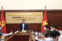 Thống đốc Ngân hàng Nhà nước Lê Minh Hưng phát biểu tại Hội nghị