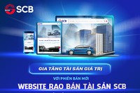 SCB ra mắt phiên bản mới của website “Rao bán tài sản“