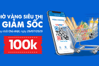 “Giờ vàng siêu thị - Giảm sốc 100k” cùng VNPAY