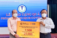 SHB và T&T Group tiếp tục tiếp sức Quảng Nam chống dịch