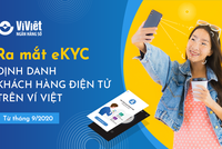 LienVietPostBank ra mắt eKYC – định danh khách hàng điện tử trên Ví Việt