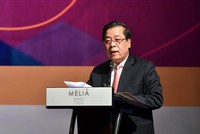 Ông Nguyễn Kim Anh, Phó Thống đốc Ngân hàng Nhà nước Việt Nam phát biểu khai mạc Hội thảo