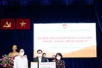 SCB ủng hộ 50 tỷ đồng mua Vaccine phòng, chống dịch Covid-19