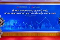 VietABank (VAB) tăng hết biên độ trong phiên chào sàn ngày 20/7