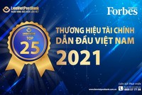 LienVietPostBank lọt Top 25 Thương hiệu Tài chính dẫn đầu năm 2021