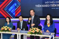 Phó Thống đốc NHNN Nguyễn Kim Anh phát biểu tại buổi họp báo