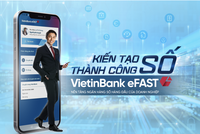 Trợ lý tài chính số VietinBank eFAST được bổ sung nhiều tính năng chuyên biệt, “may đo” theo nhu cầu của từng doanh nghiệp.