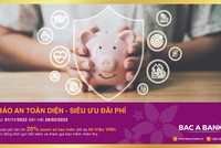 “Bảo an toàn diện - Siêu ưu đãi phí” với BAC A BANK