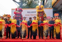 Nghi lễ cắt băng khai trương BAC A BANK Chi nhánh Phú Thọ